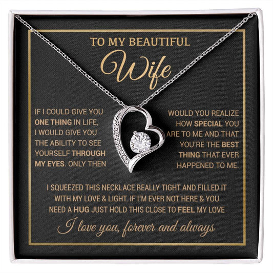 To My Wife Necklace, Christmas Gifts For Women, Anniversary Gift For Wife 5_11