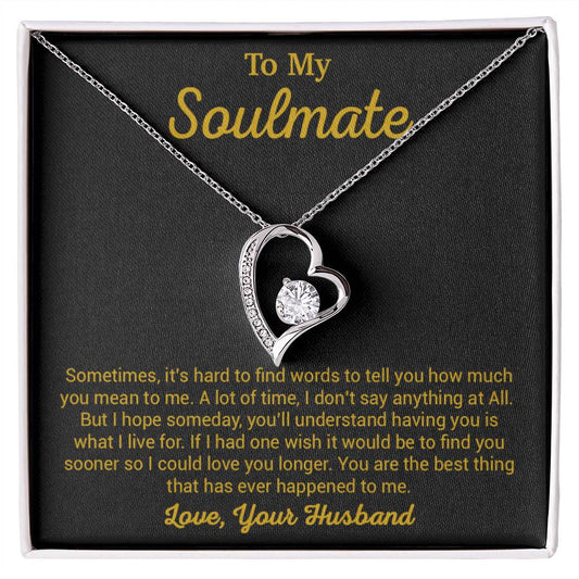 To My Soulmate Necklace Gift For Wife Girlfriend Birthday Anniversary Christmas 10_11