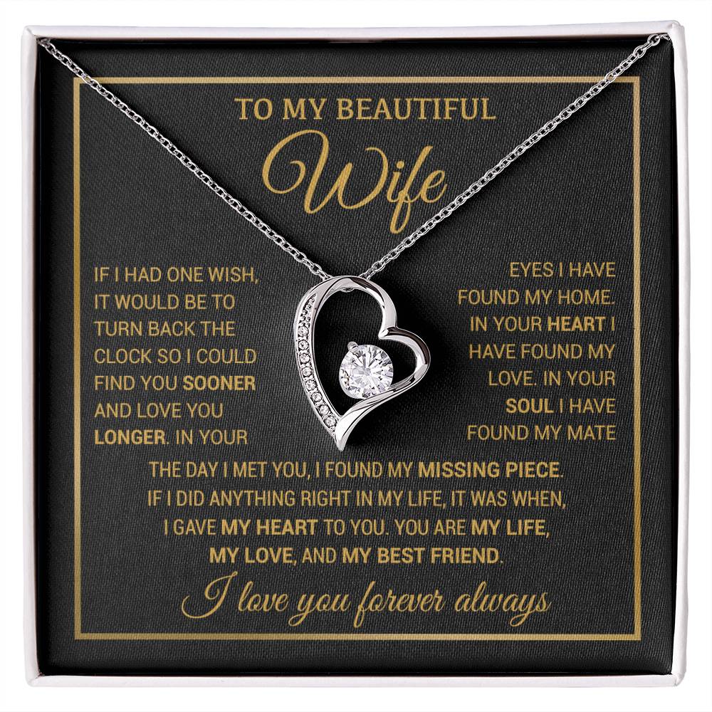 To My Wife Necklace, Christmas Gifts For Women, Anniversary Gift For Wife 6_11