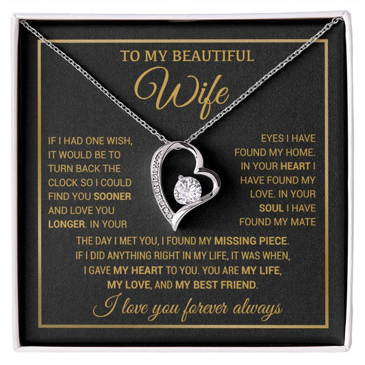 To My Wife Necklace, Christmas Gifts For Women, Anniversary Gift For Wife 6_11