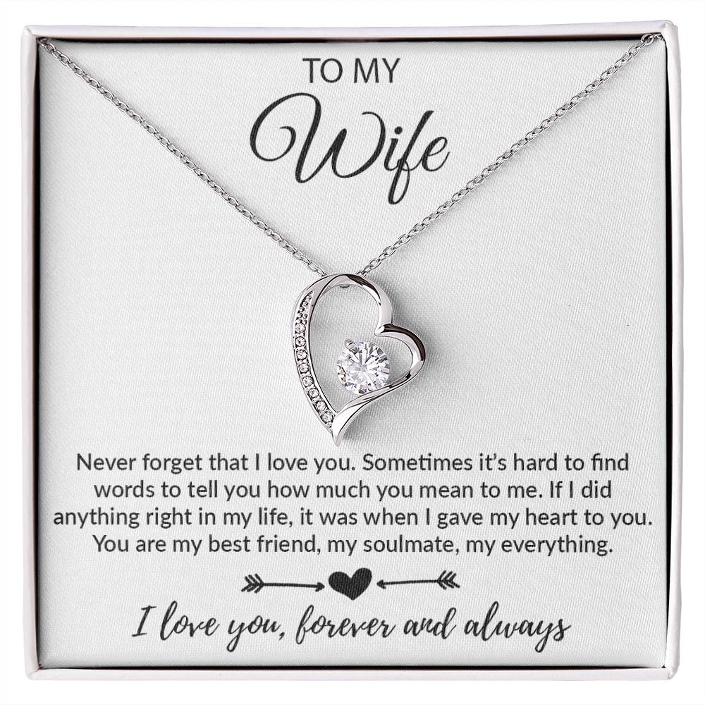 To My Wife Necklace Gift, Birthday Gifts For Wife, Anniversary Gift For Her 26_3