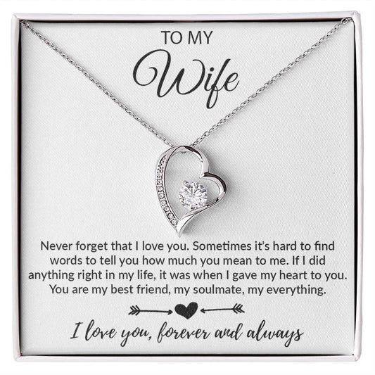 To My Wife Necklace Gift, Birthday Gifts For Wife, Anniversary Gift For Her 26_3