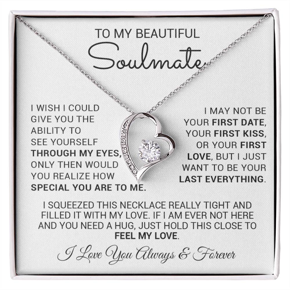 To My Soulmate Necklace, Christmas, Valentine Gift For Her, Gift For Soulmate 14_1
