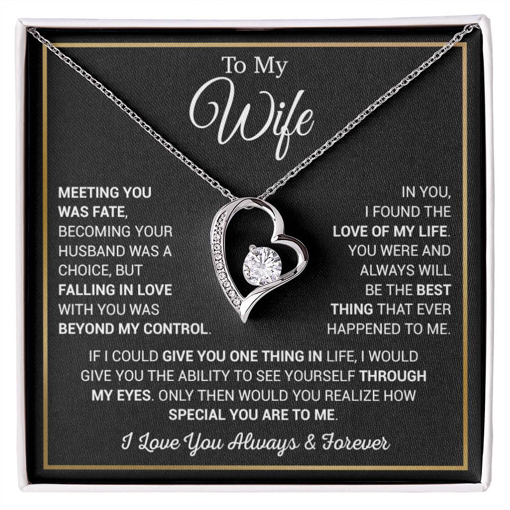 To My Wife Necklace, Valentines Day Gift For Wife, Gifts For Wife From Husband