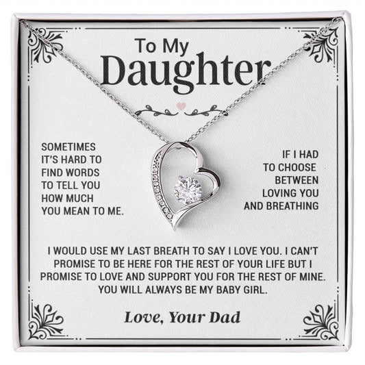 To My Daughter Necklace Gift for Daughter from Dad,Daughter Father Necklace 5_12
