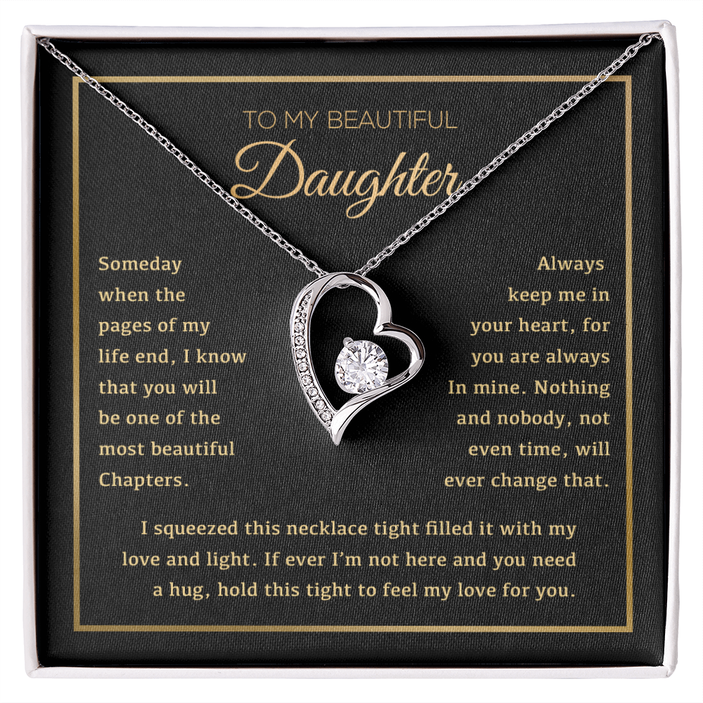 To My Daughter Necklace, Daughter Gift from Dad, Mom, Daughter Birthday Gift, Christmas Gift for Her 14_1