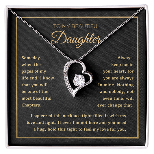 To My Daughter Necklace, Daughter Gift from Dad, Mom, Daughter Birthday Gift, Christmas Gift for Her 14_1