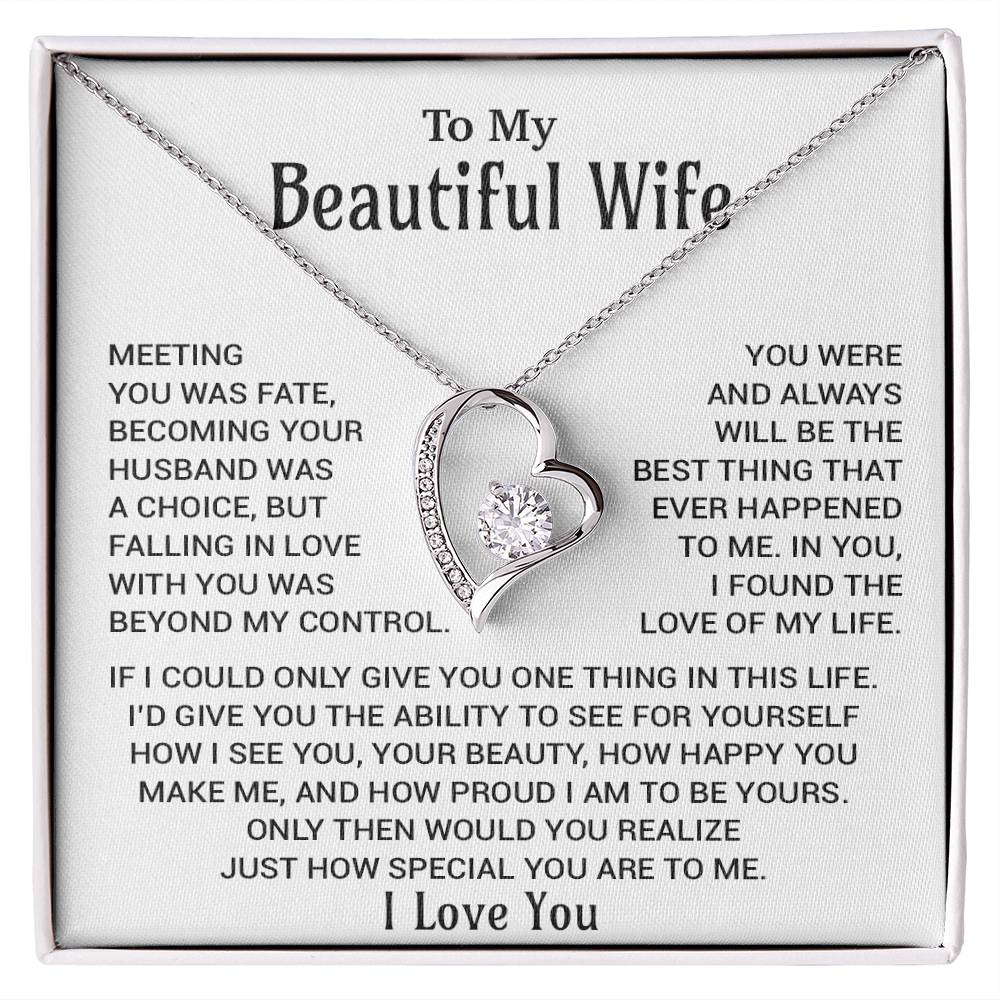 To My Wife Necklace, Christmas Gifts For Women, Anniversary Gift For Wife 26_10