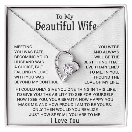 To My Wife Necklace, Christmas Gifts For Women, Anniversary Gift For Wife 26_10