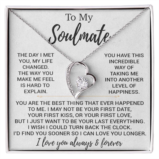 To My Soulmate Necklace, Birthday Gifts For Her, Christmas Gift For Soulmate 16_10