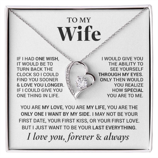 To My Wife Necklace, Anniversary Gift For Wife, Wife Birthday, Gift For Wife 23_7