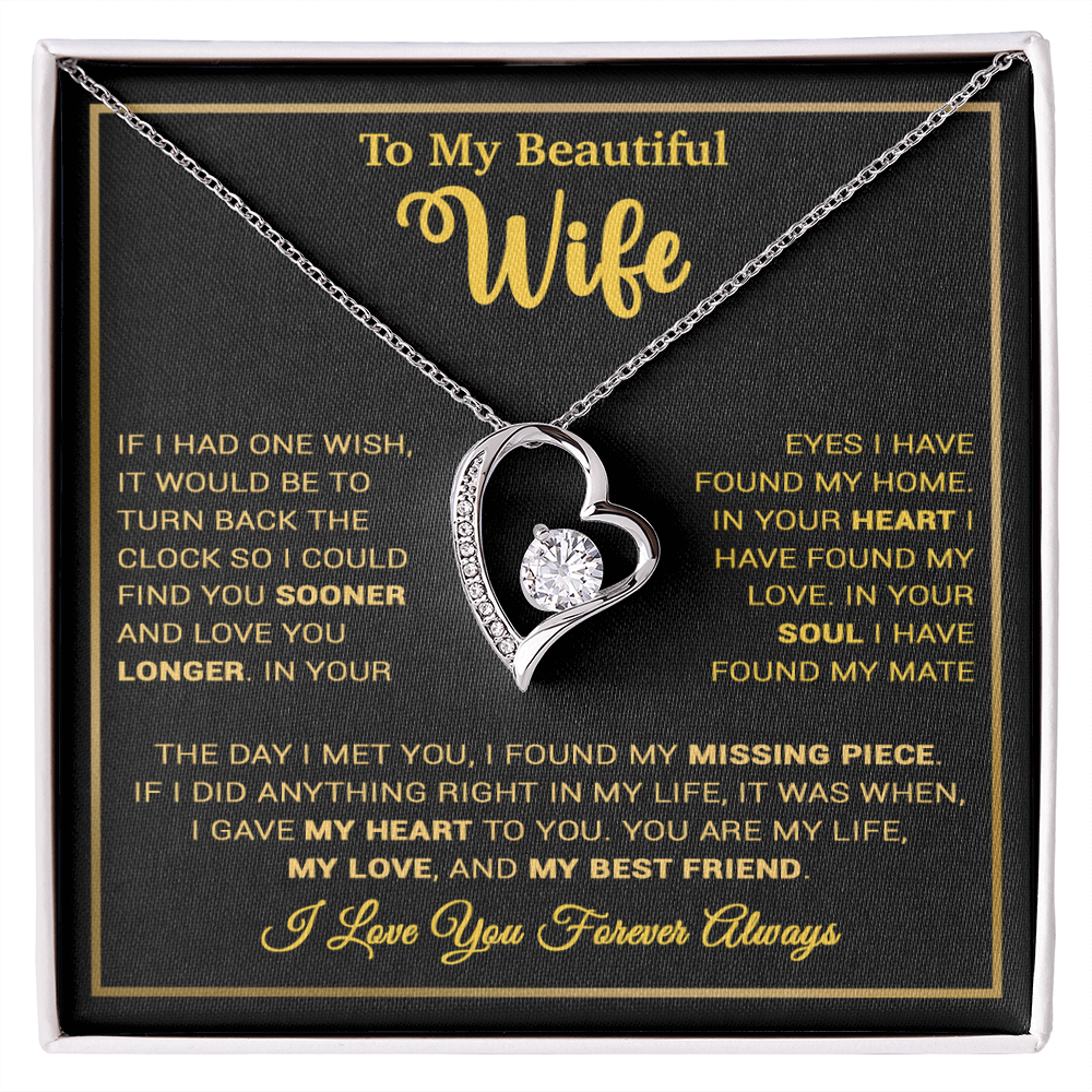 To My Wife Necklace, Gift For Wife, Anniversary Gift For Wife, Christmas Gift 27_9