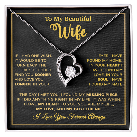 To My Wife Necklace, Gift For Wife, Anniversary Gift For Wife, Christmas Gift 27_9