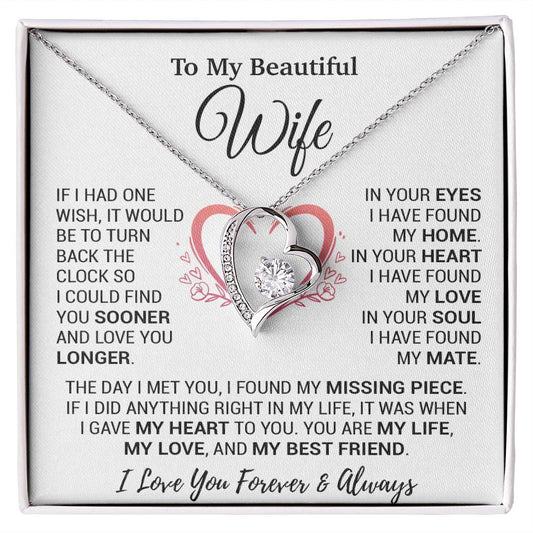 To My Wife Necklace, Christmas Gifts For Women, Anniversary Gift For Wife 12_11