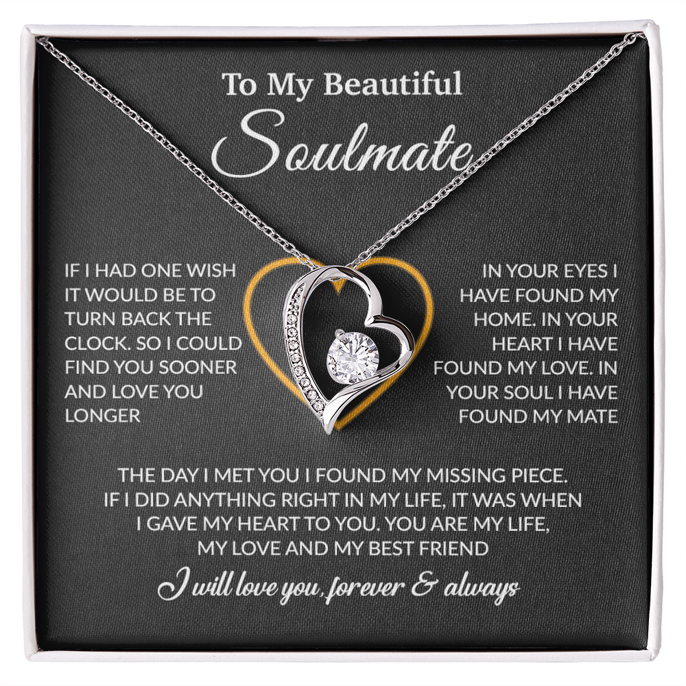 To My Soulmate Necklace, Anniversary Gift For Wife, Valentine Gift for Wife 17_12