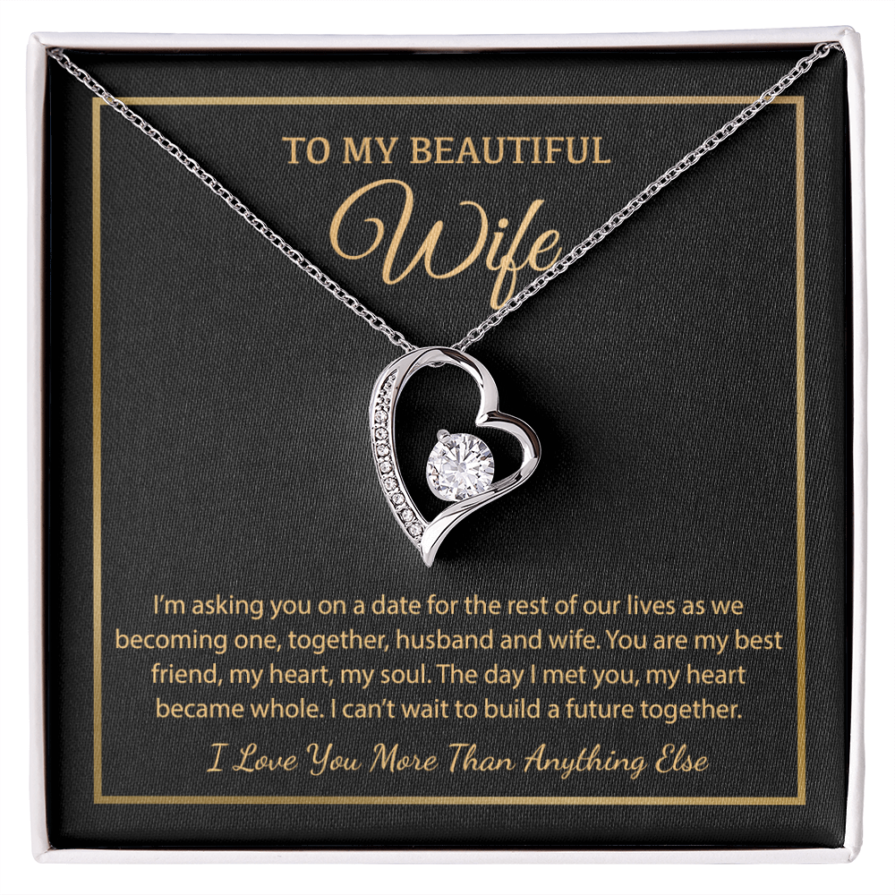 To My Wife Necklace, Christmas Gifts For Women, Anniversary Gift For Wife 6_1