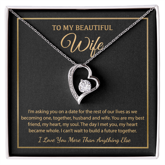 To My Wife Necklace, Christmas Gifts For Women, Anniversary Gift For Wife 6_1
