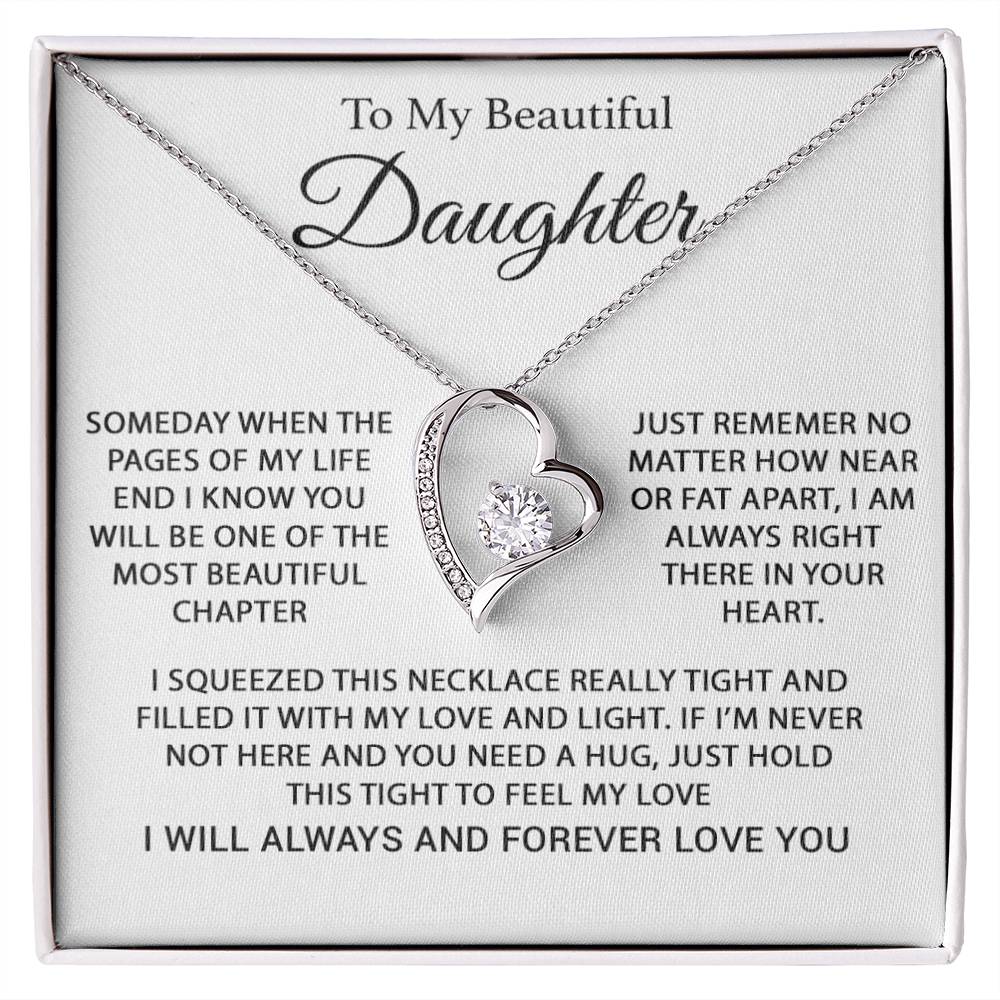 To My Daughter Necklace, Daughter Father Necklace, Daughter Gift From Dad 25_1
