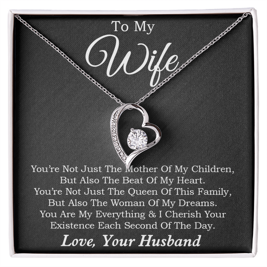 To My Wife Necklace, Mother's Day Gift from Husband, Wife Birthday Gift 23_2