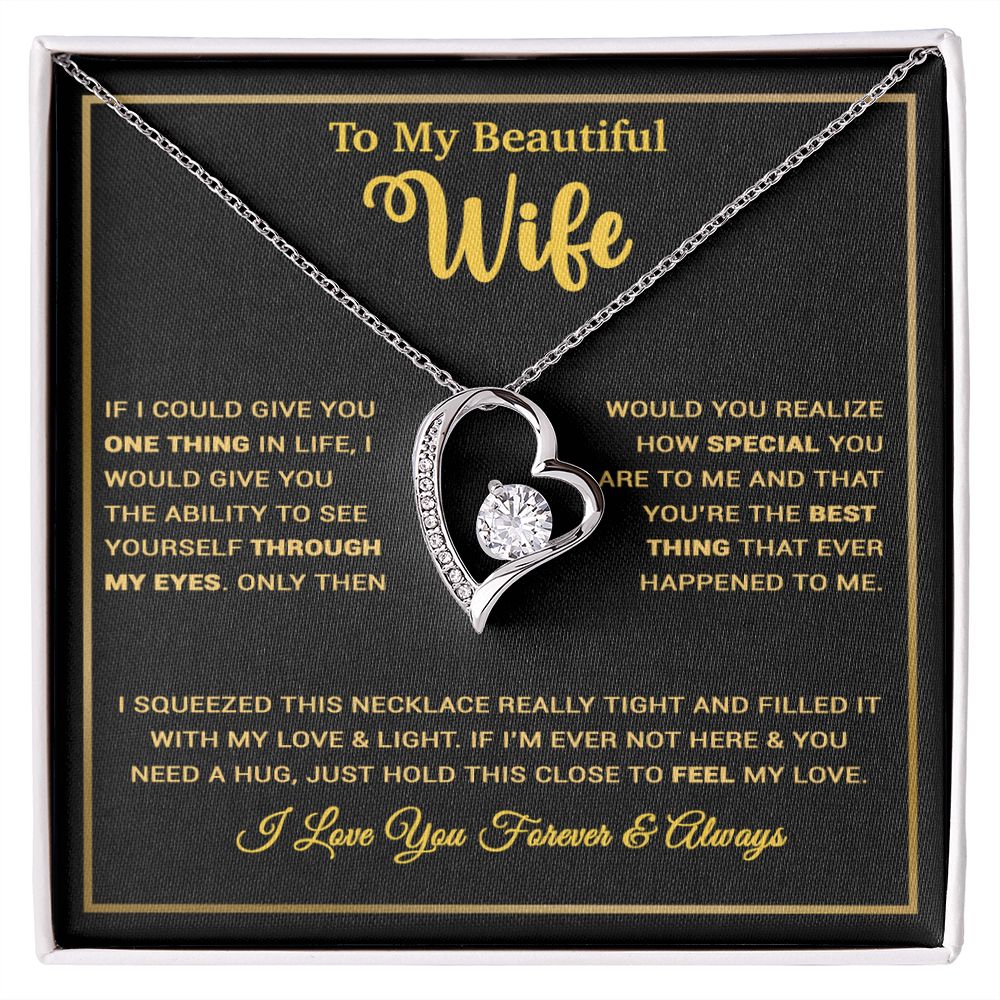To My Wife Necklace, Gift For Wife, Anniversary Gift For Wife, Christmas Gift 30_11