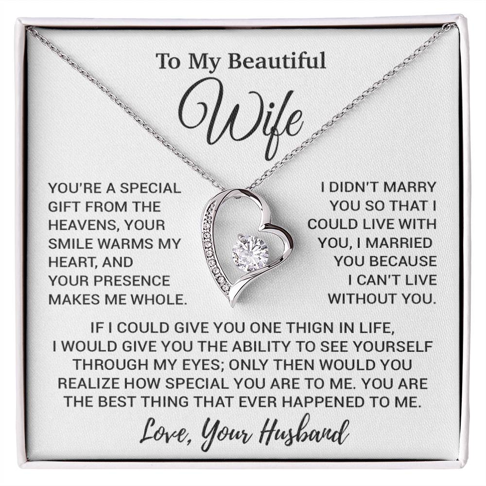 To My Wife Necklace, Christmas Gifts For Women, Anniversary Gift For Wife 1_8