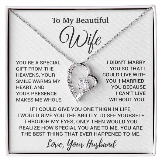To My Wife Necklace, Christmas Gifts For Women, Anniversary Gift For Wife 1_8