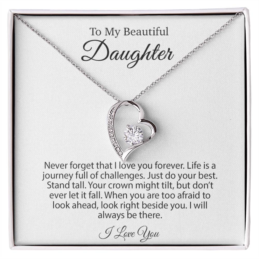 To My Daughter Necklace Gift From Dad, Daughter Necklace, Daughter Gift, Christmas Gift