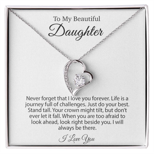 To My Daughter Necklace Gift From Dad, Daughter Necklace, Daughter Gift, Christmas Gift