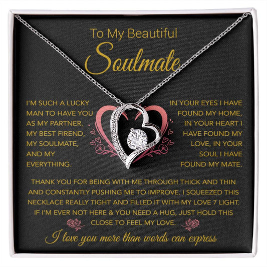 To My Soulmate Necklace, Vanlentines Gifts For Women, Anniversary Gift For Soulmate 20_1