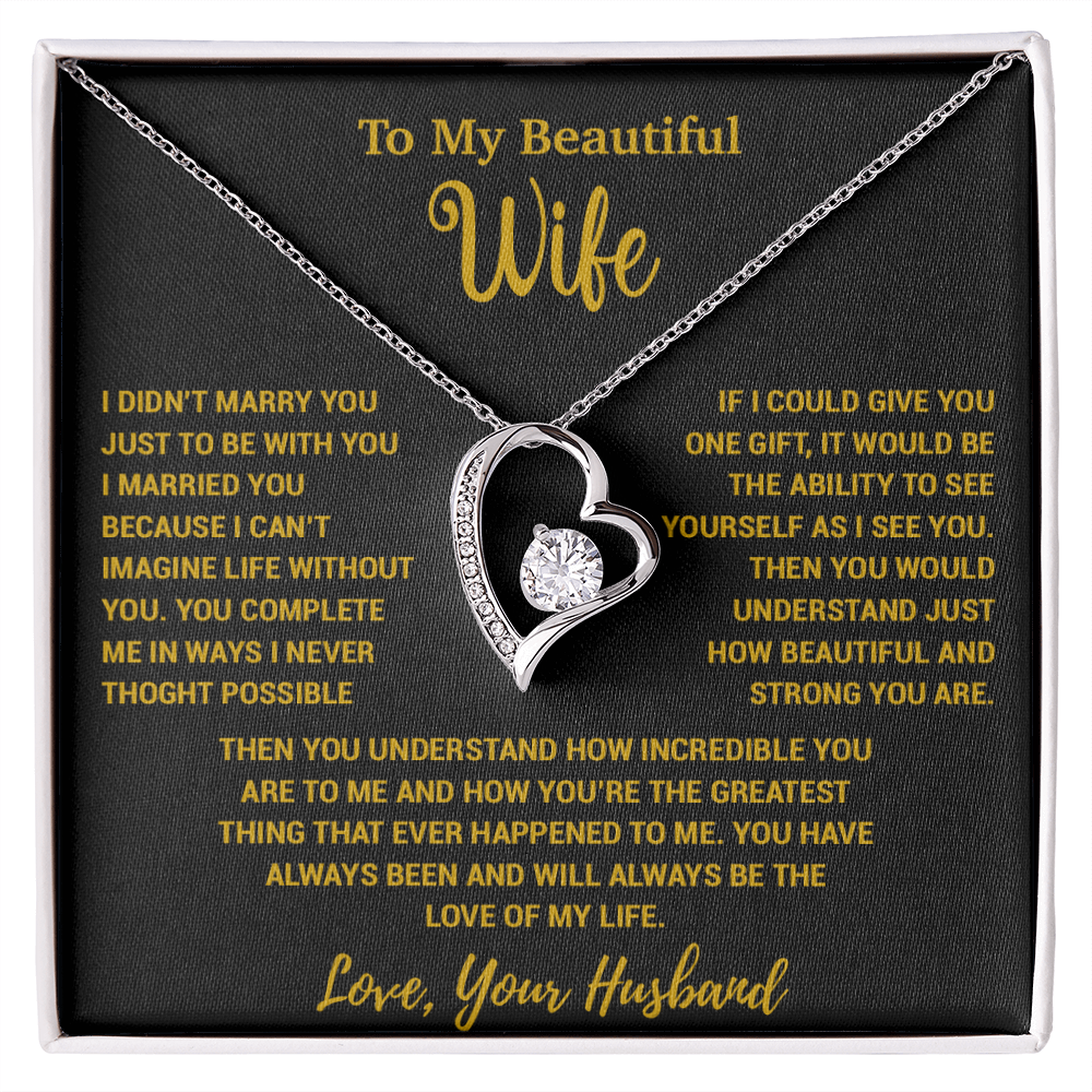 To My Wife Necklace, Vanlentines Gifts For Women, Anniversary Gift For Wife 2_1