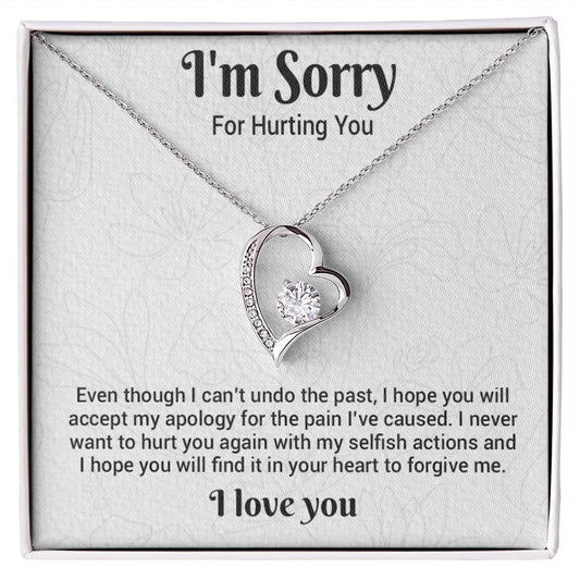 I'm Sorry Necklace Gifts, Apology Gifts For Her, Forgiveness Gift, Wife Gift 9_8