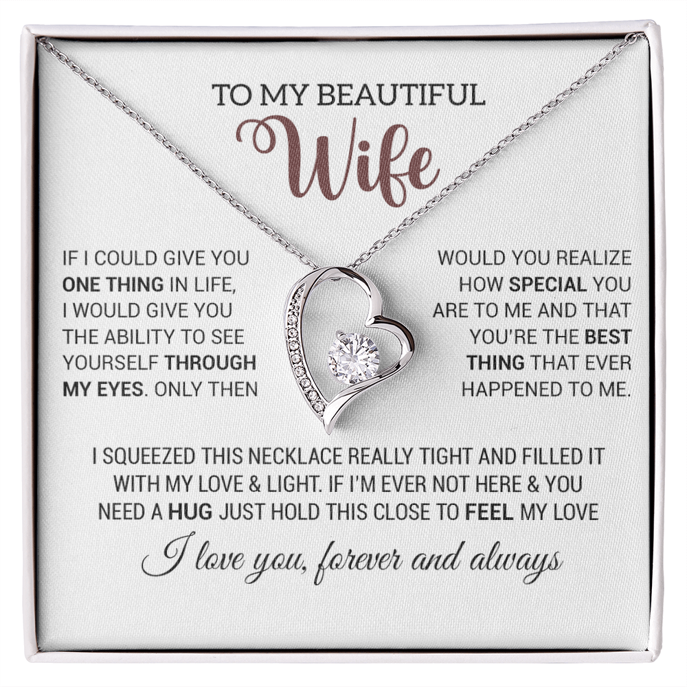 To My Wife Necklace, Gift For Wife, Anniversary Gift For Wife, Christmas Gift 26_9