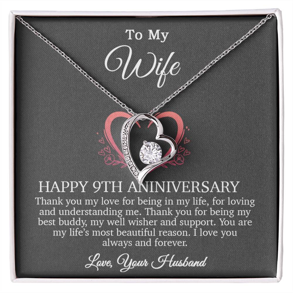 9th Anniversary Gift For Wife, 9 Year Anniversary Gifts, 9th Wedding Anniversary Gift Ideas