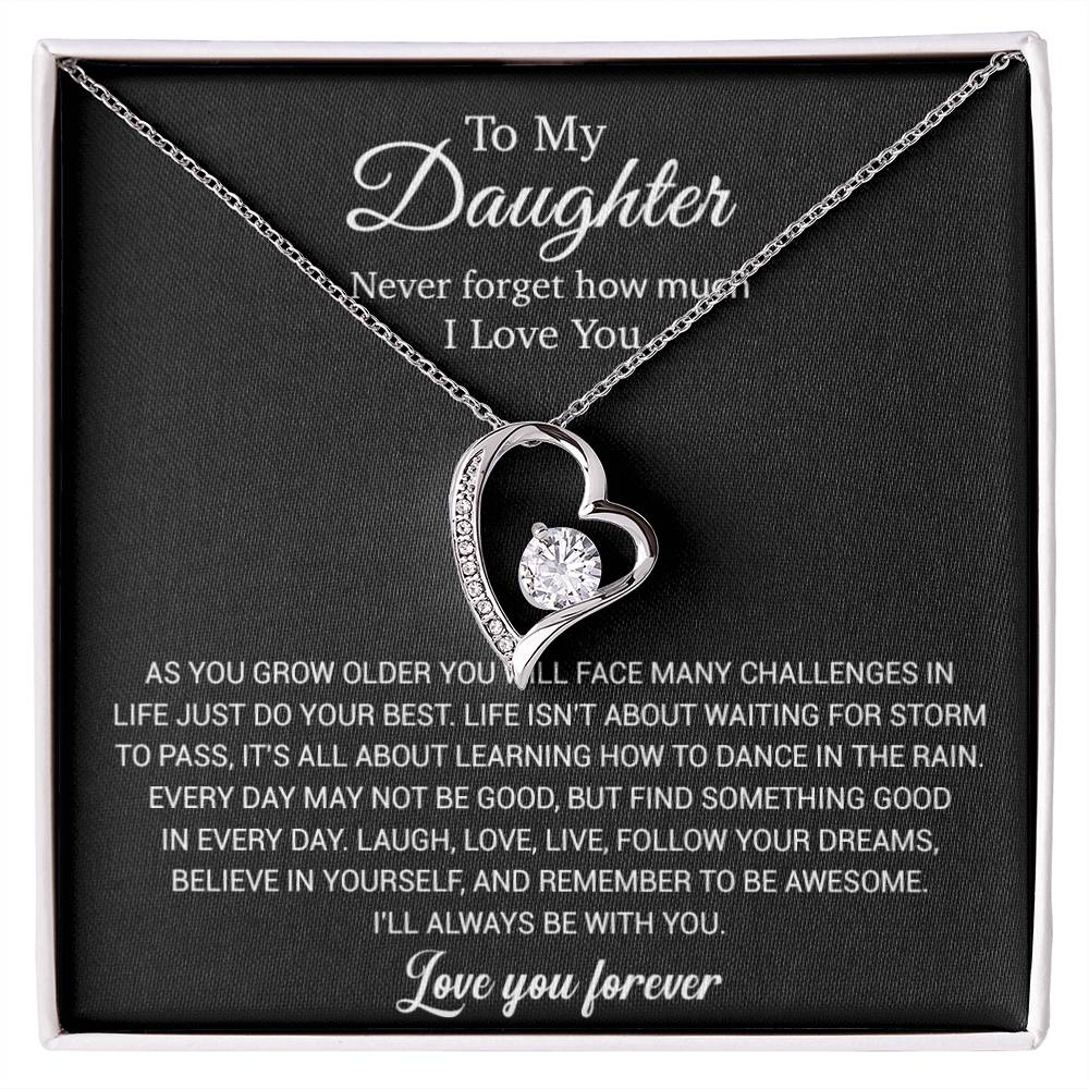 To My Daughter Necklace, Daughter Mother Necklace, Daughter Gift From Mom 9_12