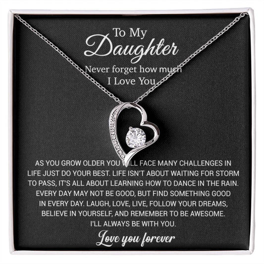 To My Daughter Necklace, Daughter Mother Necklace, Daughter Gift From Mom 9_12