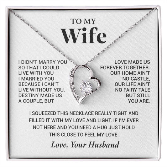 To My Wife Necklace, Anniversary Gift For Wife, Wife Birthday, Gift For Wife 20_9