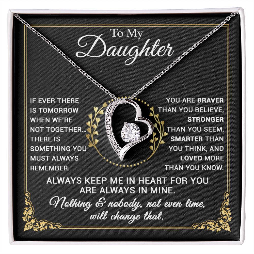 To My Daughter Necklace, Gift From Mom, Dad, Christmas Gift 4_11
