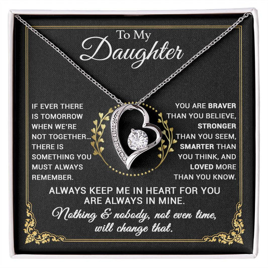 To My Daughter Necklace, Gift From Mom, Dad, Christmas Gift 4_11