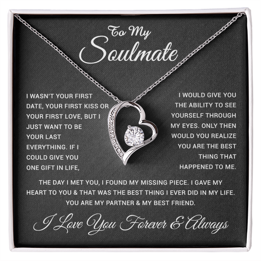 To My Soulmate Necklace, Gift For Soulmate, Anniversary Gift, Birthday Gift 28_4