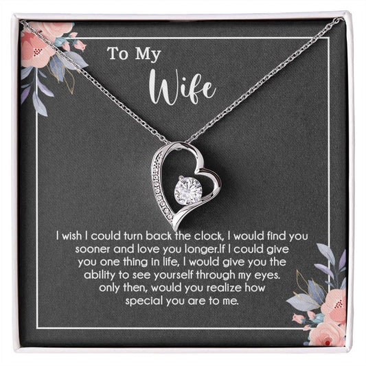 To My Wife Necklace, Christmas Gifts For Women, Anniversary Gift For Wife 11_11