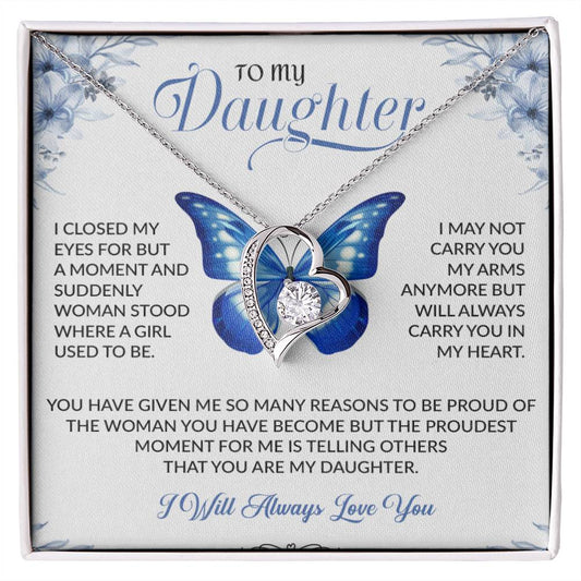 To My Daughter Necklace, Gift for Daughter from Dad, Daughter Father Necklace 30_11