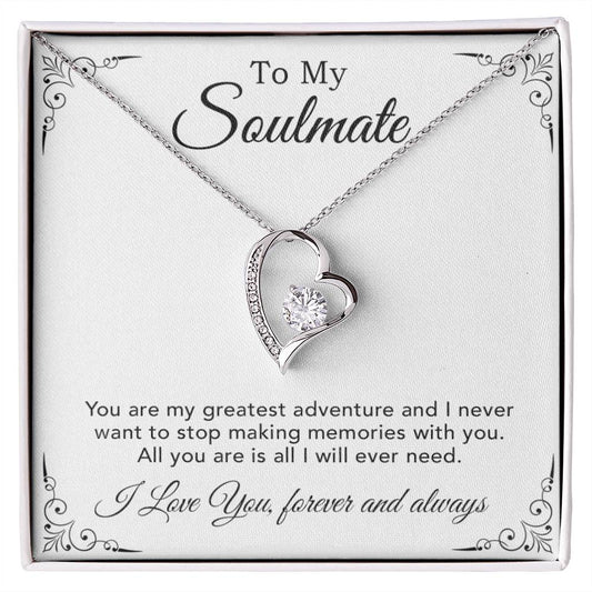 To My Soulmate Necklace, Gift For Her, Christmas Gift, Birthday Gift 17_10