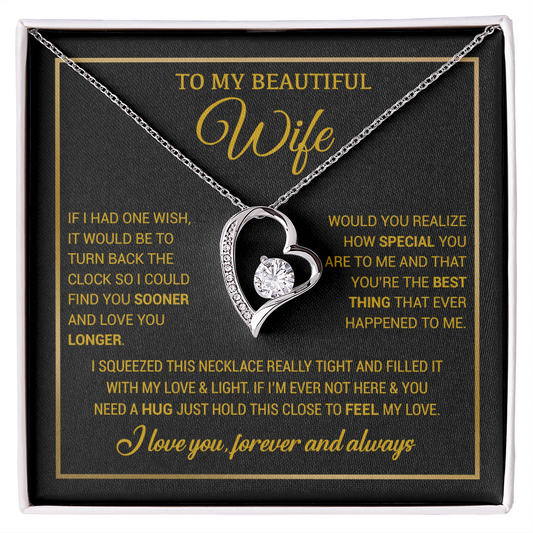 To My Wife Necklace, Christmas Gifts For Women, Anniversary Gift For Wife 19_11