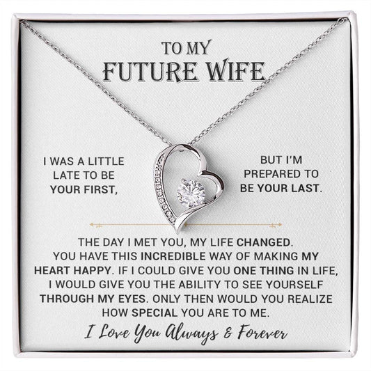To My Future Wife Necklace, Anniversary Birthday Christmas Gift for Her 10_10