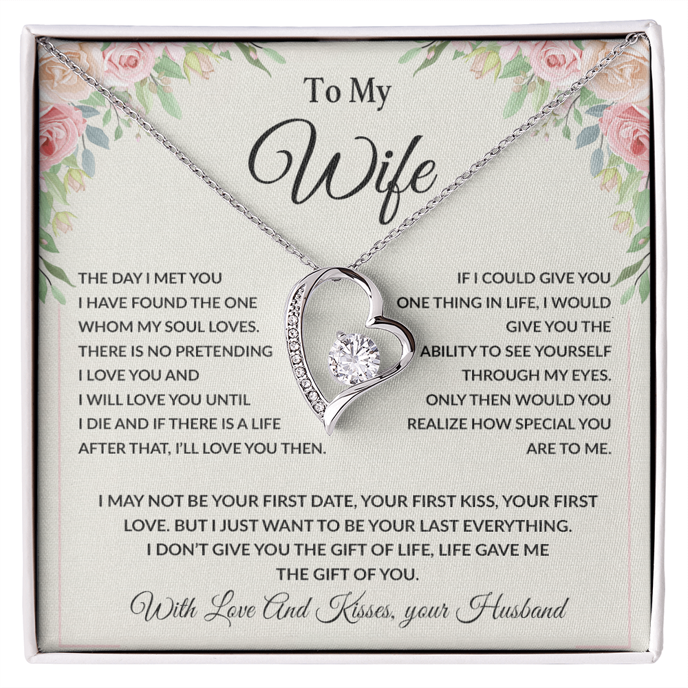 To My Wife Necklace, Christmas Gifts For Women, Anniversary Gift For Wife 21_10