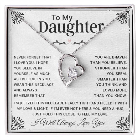 To My Daughter Necklace Gift for Daughter from Dad,Daughter Father Necklace 4_12