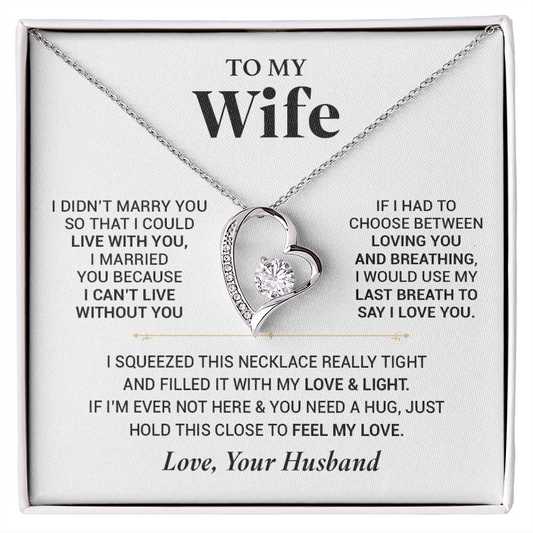 To My Wife Necklace, Christmas Gift For Wife, Christmas Gifts For Her, Wife Gift 20_7