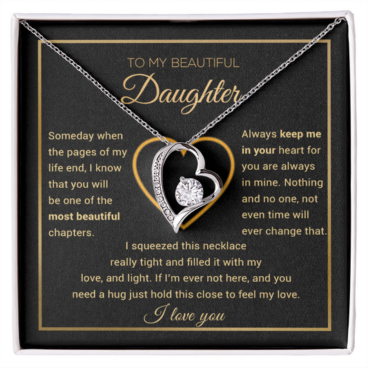 To My Daughter Necklace, Daughter Gift from Dad, Mom, Daughter Birthday Gift, Christmas Gift 13_11