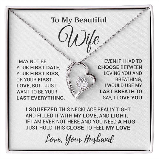 To My Wife Necklace, Christmas Gifts For Women, Anniversary Gift For Wife 30_7