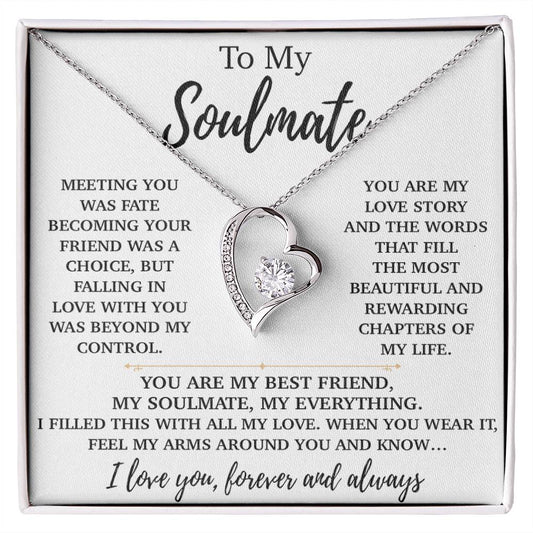 To My Soulmate Necklace, Birthday Gifts For Her, Christmas Gift For Soulmate 17_10